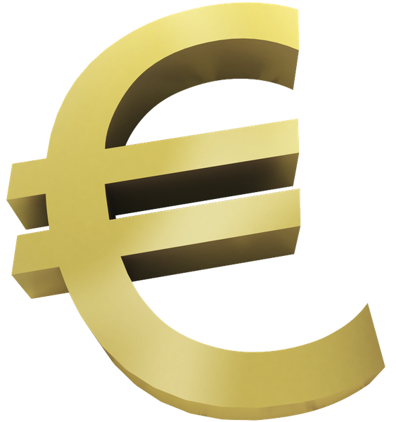 Евро в золотые. Значок евро. Знак евро золотой. Евро значок евро. Рендер знака евро.