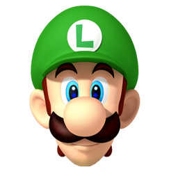 luigi - download free icon Super Mario Bros Icons on Artage.io