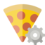 pizza, gear