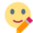 ic, smiley, edit