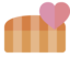 sliced, bread, heart