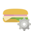 sandwich, gear