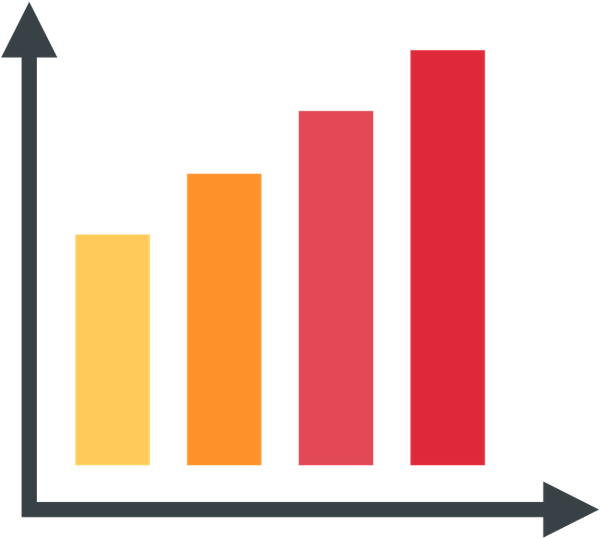 Инфографика столбчатая диаграмма