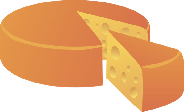 Рисунок головка сыра