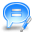text bubble write