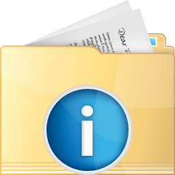 folder, info