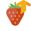 strawberry, up