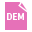 file, format, dem