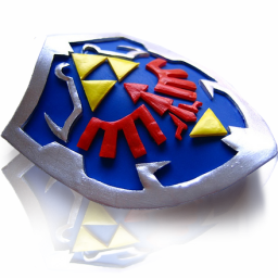 hylian shield 3 d reflect
