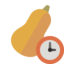 squash, clock