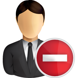 business, user, remove