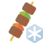 skewer, frozen