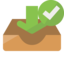 inbox, checkmark