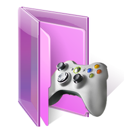 game controller folder icon