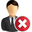 business, user, delete