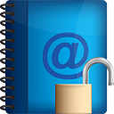 address, book, unlock