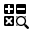 calculator, buttons, zoom