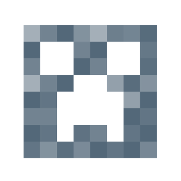 Download Black Minecraft Creeper Face Wallpaper