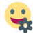 ic, smiley, grin, gear