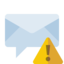 message, warning