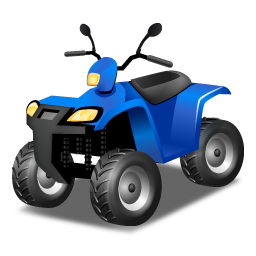 квадроцикл, вездеход, транспорт, quad bike, blue, quadrocycle, all-terrain vehicle, transport, всюдихід