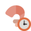 shrimp, clock