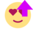 ic, smiley, in, love, up