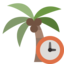 palm, clock