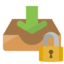 inbox, lock, closed