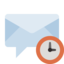 message, clock
