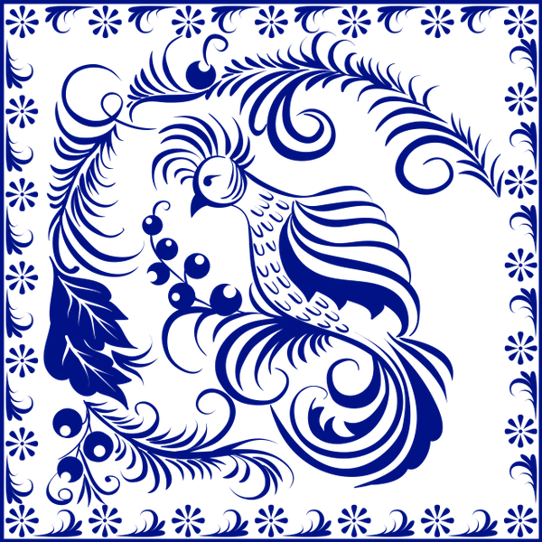 хохлома, декоративная роспись, орнамент, народный промысел, синий, decorative painting, folk craft, blue, dekorative malerei, ornament, volkshandwerk, blau, peinture décorative, ornement, artisanat populaire, bleu, arte popular, pittura decorativa, artigianato popolare, blu, khokhloma, pintura decorativa, ornamento, artesanato popular, azul, декоративний розпис, народний промисел, синій