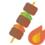 skewer, hot