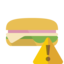 sandwich, warning