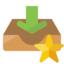 inbox, star