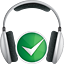 headphones, accept