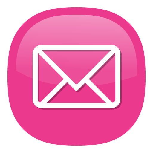 pink email icon png