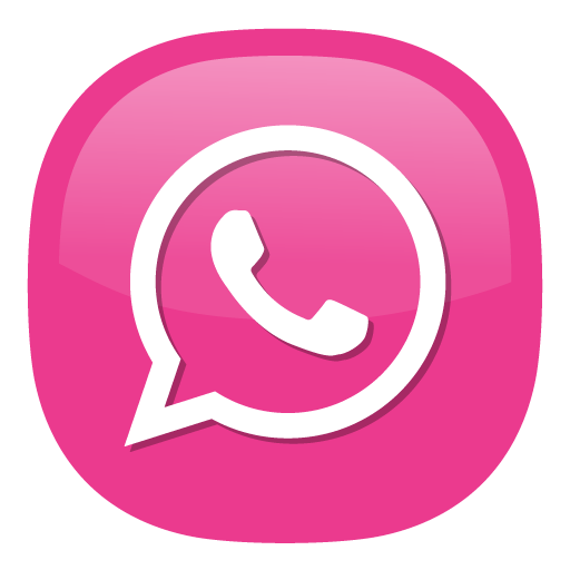 whatsapp icon - download free icon Pink Icons on Artage.io