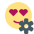 ic, smiley, in, love, gear