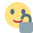 ic, smiley, lock, open