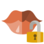 kiss, lock, open