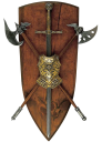щит, топор, меч, нагрудник рыцаря, доспехи рыцаря, shield, ax, sword, knight's breastplate, knight's armor, schild, axt, schwert, brustpanzer des ritters, der ritterrüstung, bouclier, hache, épée, pectoral du chevalier, l'armure de chevalier, hacha, pectoral del caballero, la armadura del caballero, scudo, ascia, spada, corazza del cavaliere, l'armatura cavaliere, escudo, machado, espada, peitoral do cavaleiro, o cavaleiro de armadura