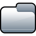folder closed silver