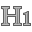 h1, 32x32