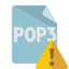 file, format, pop3, warning