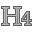 h4, 32x32