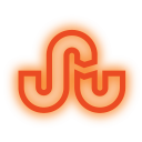 social, media, icons, neon, set, 512x512, 0005, stumbleupon