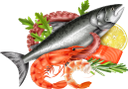 морепродукты, осьминог, креветки, красная рыба, лимон, еда, seafood, shrimp, octopus, red fish, lemon, food, meeresfrüchte, garnelen, tintenfisch, roter fisch, zitrone, essen, fruits de mer, crevettes, poulpe, poisson rouge, citron, nourriture, frutti di mare, gamberi, polpi, pesce rosso, limone, cibo, frutos do mar, camarão, polvo, peixe vermelho, limão, comida, морепродукти, восьминіг, червона риба, їжа