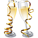 champagne, web celebrities, glass