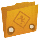 folder, public, публичная папка, бегущий человек