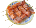 Шашлык из красной рыбы — просто и вкусно (готовим в духовке) | Идеи рецептов | Дзен